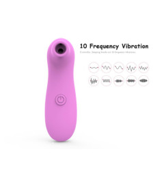 Stimulateur de clitoris par vibrations sur membranes rose 10 Vitesses De Voyage - BOZ-035PNK